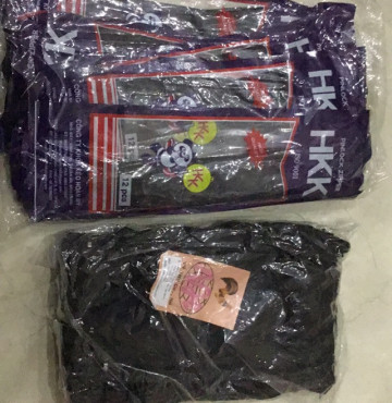 10 bịch khoá gà và 10 bịch khoá HKK nhãn xanh